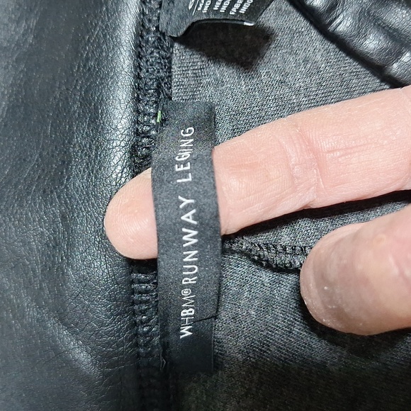 WHBM runway legging size 6, 100% polyurethane, great shape - Picture 4 of 12